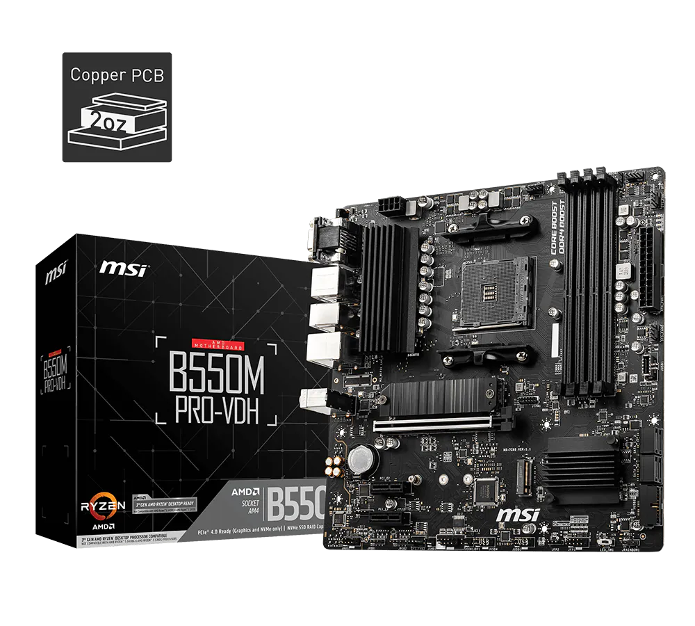 MSI B550M PRO-VHD